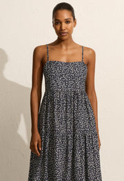 Tiered Low Back Sundress - Dandelion - Matteau